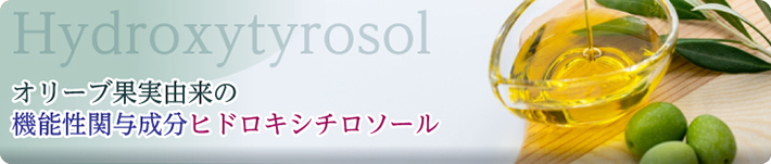 オリーブ果実由来の機能性関与成分ヒドロキシチロソール